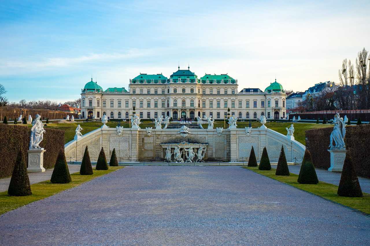 Belvedere Palace in Vienna